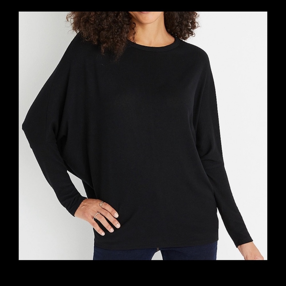 Maurice’s 24/7 Cozy Dolman Long Sleeve Tee Size XL and Medium